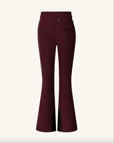 High-waist Aurora Ski flare pants