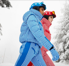 Goldbergh Starstruck printed down ski suit