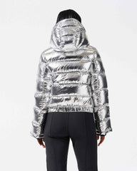 Polar Flare Down Jacket Silver