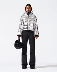 Polar Flare Down Jacket Silver