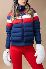 Hill Faux Fur Ski Mitten Blanco