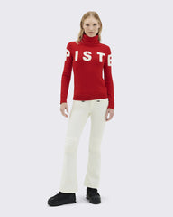 Piste Jacquard Knit Merino Wool Turtleneck