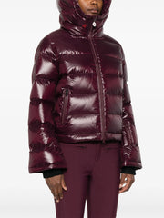 Polar Flare Down Jacket Burgundy