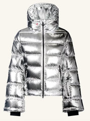 Polar Flare Down Jacket Silver