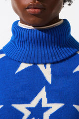 Intarsia Merino Wool Sweater