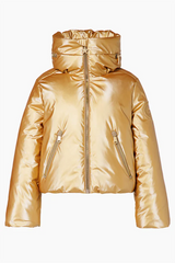 Ocean Metallic Down Ski Jacket