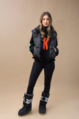 Moon Boots Negras Altas