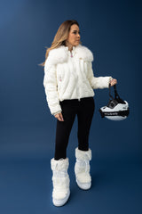 Carving Quilted Ski Jacket