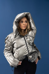 Orelle Down Ski Jacket Plata