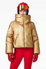 Ocean Metallic Down Ski Jacket