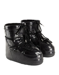 Moon Boots Negras Glitter